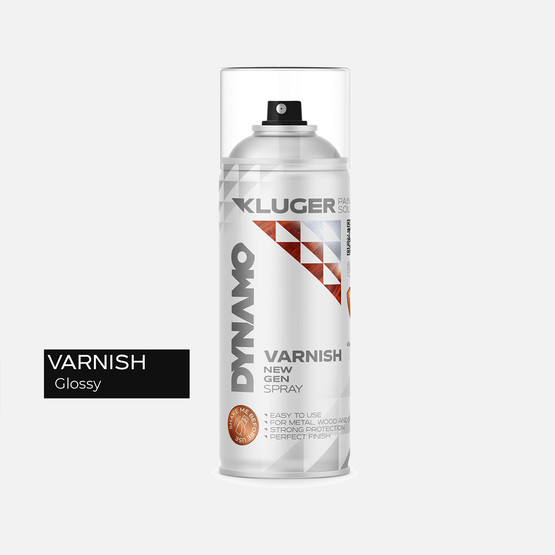 Kluger Dynamo Sprey Boya Parlak Vernik Şeffaf 301 400 ML

