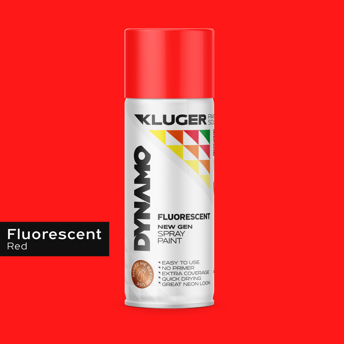    Kluger Dynamo Sprey Boya Floresan Kırmızı 450 400 ML

 