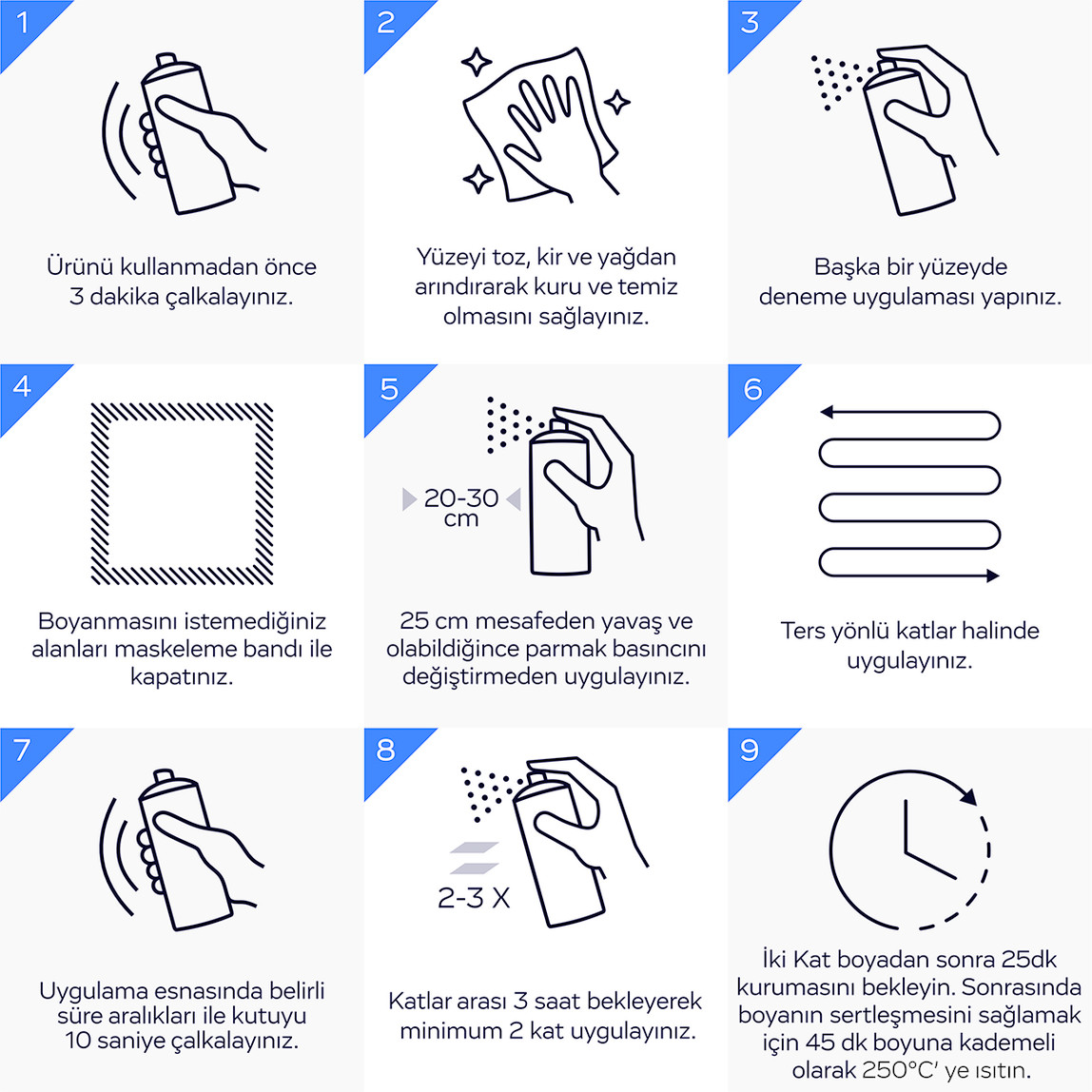    Kluger Dynamo Sprey Boya Isıya Dayanıklı Siyah 506 400 ML

 