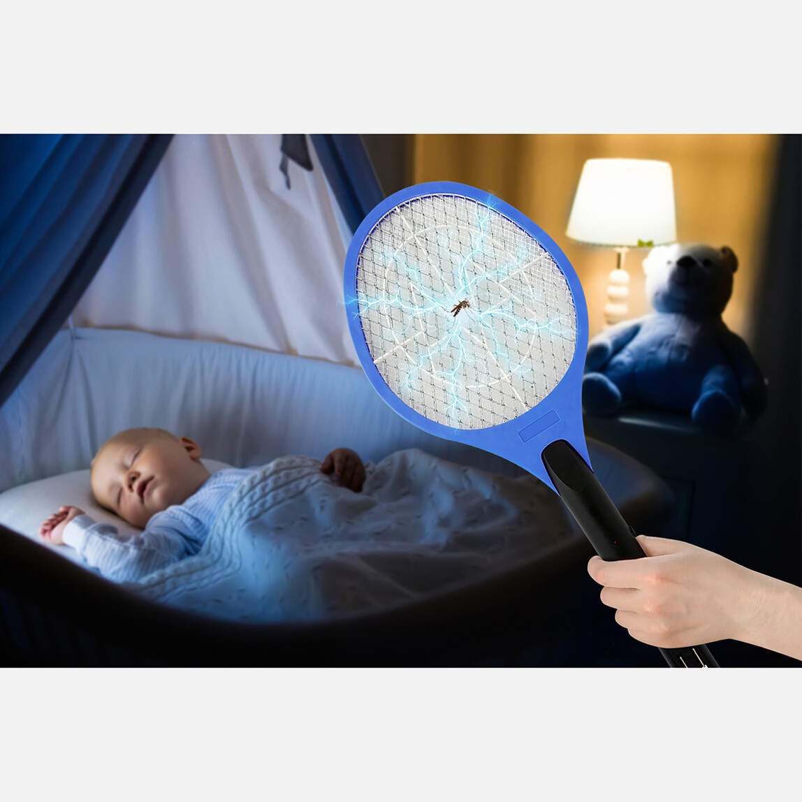    Sinek Öldürücü Raket Şarjlı 