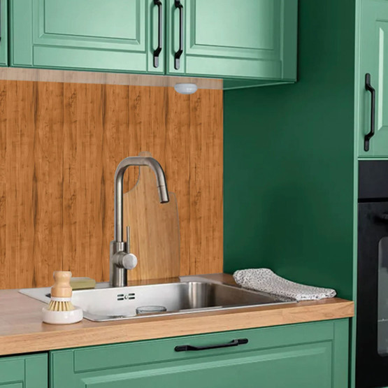 Tink Cilalı Ahşap Görünümlü Panel Pvc Karo