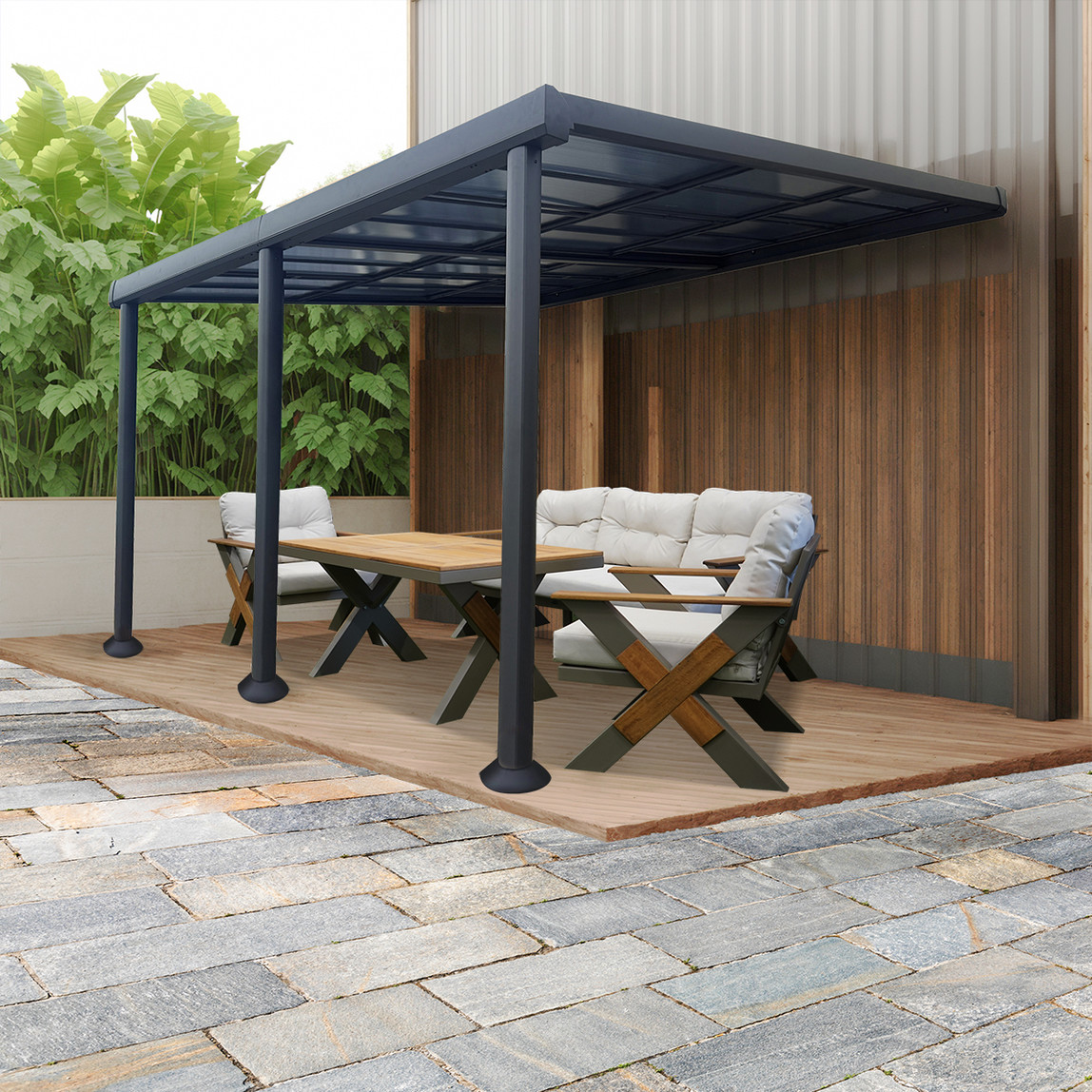    Sunfun Açılır Tavanlı Metal Pergola  