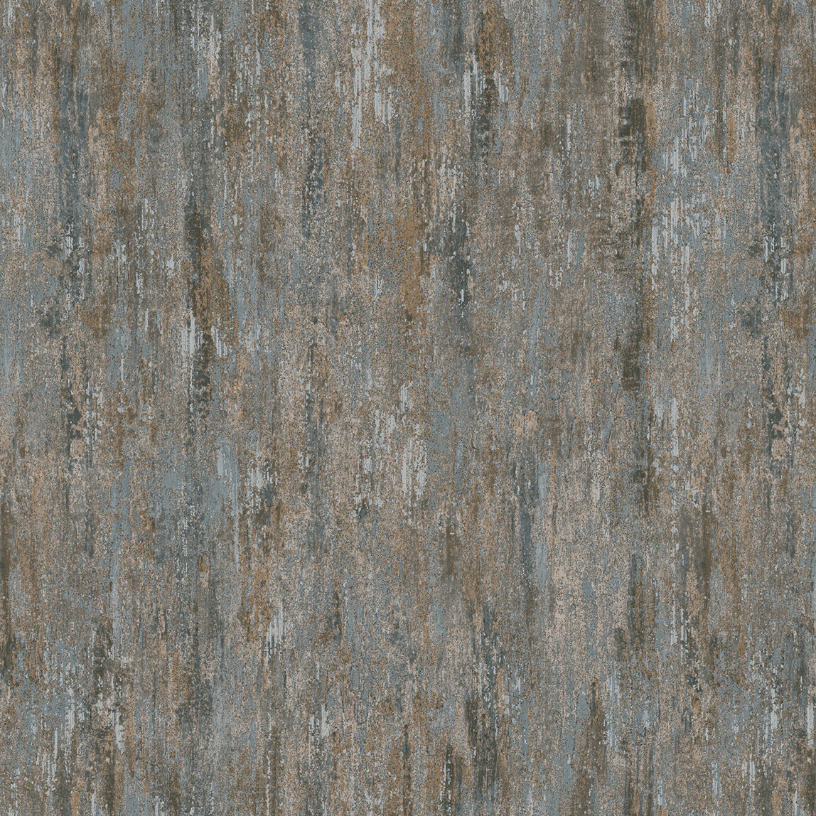    Golden Black 41125 Kahve Mavi Duvar Kağıdı 