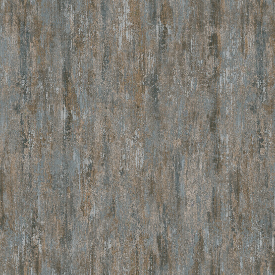 Golden Black 41125 Kahve Mavi Duvar Kağıdı