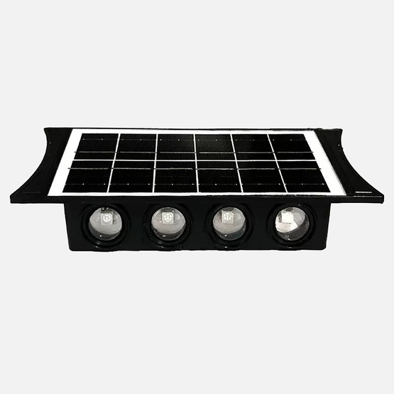 Çift Yönlü 8 Led Solar Aplik