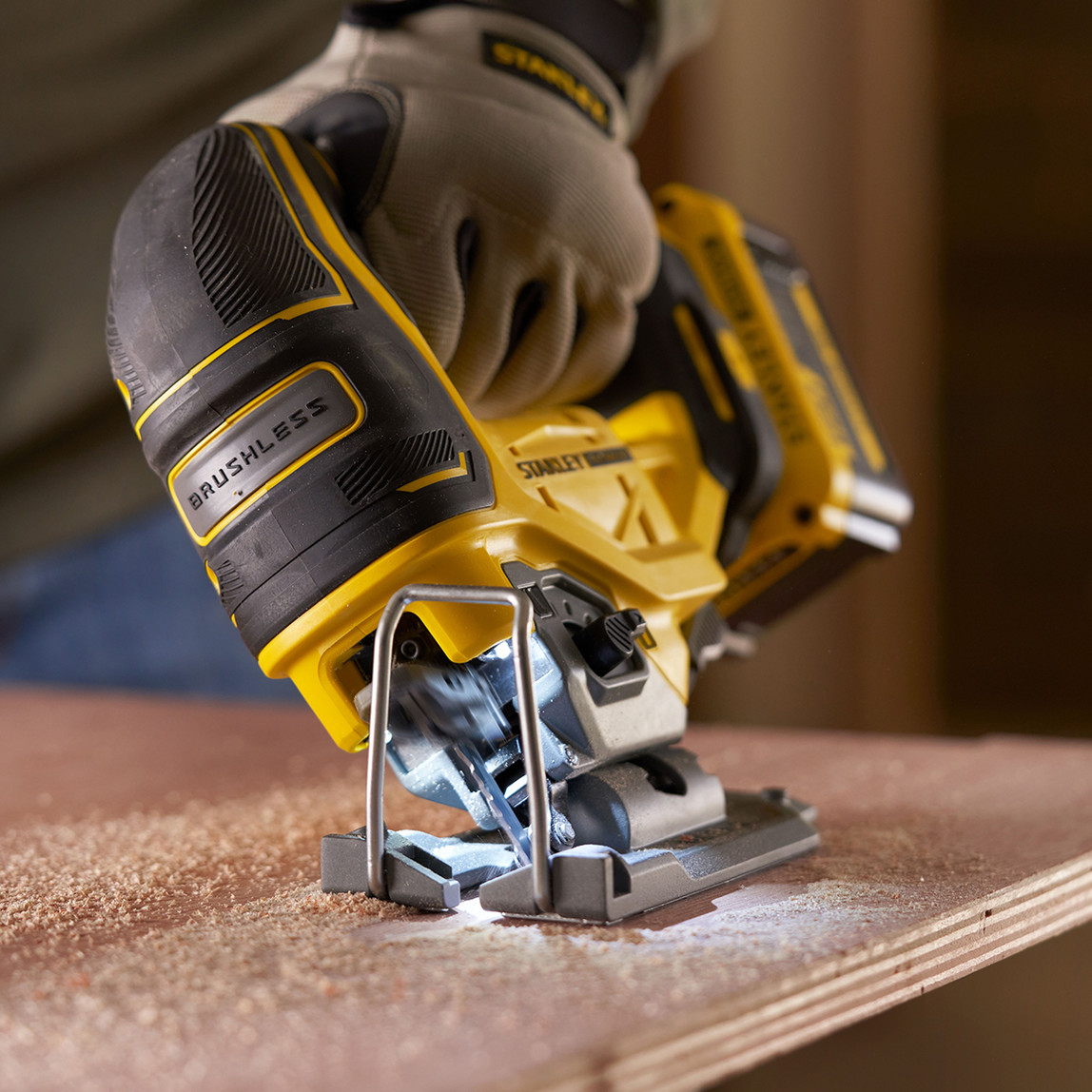    Stanley Sfmcs650B-Xj 18V Solo Kömürsüz Dekupaj Testere (Akü ve Şarj Cihazı Dahil Değildir.) 