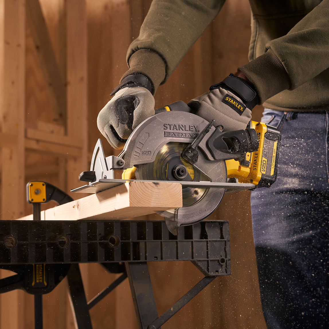    Stanley Sfmcs500B-Xj 18V Solo Daire Testere (Akü ve Şarj Cihazı Dahil Değildir.) 