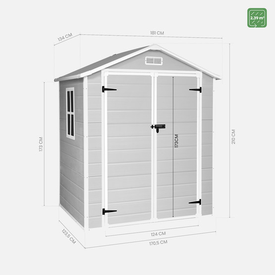 Resin One 2.6 Alet Evi 2,39 m²