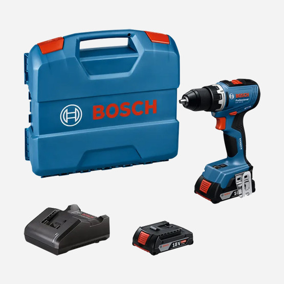 Bosch Profesyonel GSR 18V-65 Çift Akülü Delme Vidalama