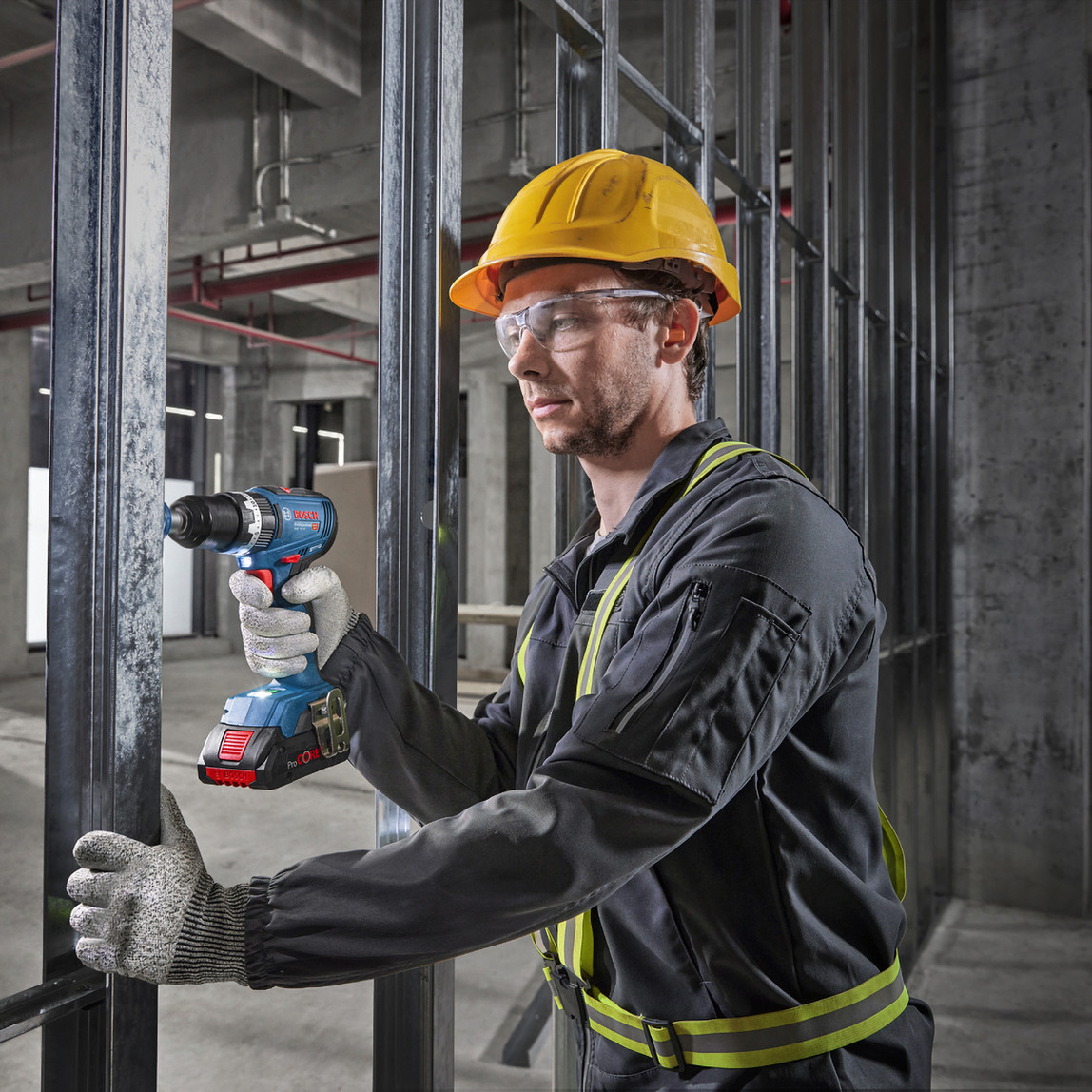    Bosch Profesyonel GSB 18V-65 2x2 Ah. Çift Akülü Darbeli Matkap Vidalama 