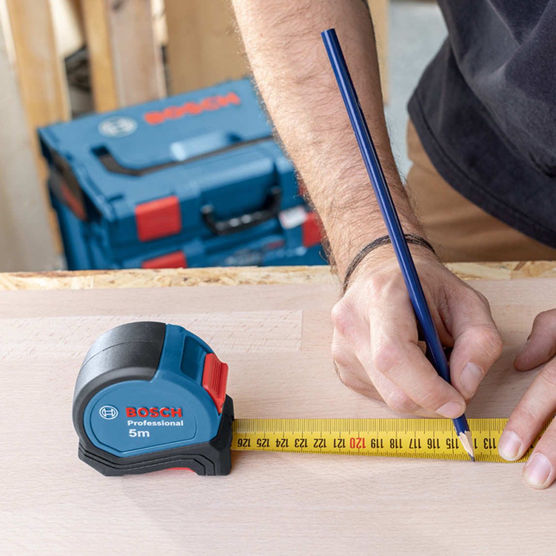    Bosch Profesyonel Şerit Metre 5 M - 1600A016BH 