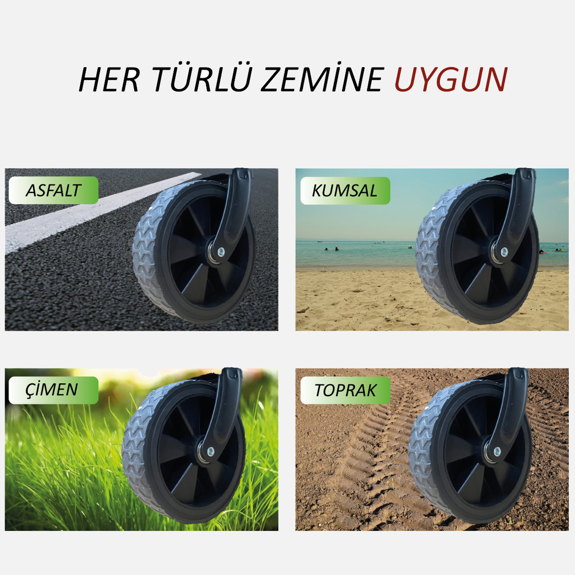    FreeCamp Nest 250 Katlanır Wagon Araba 