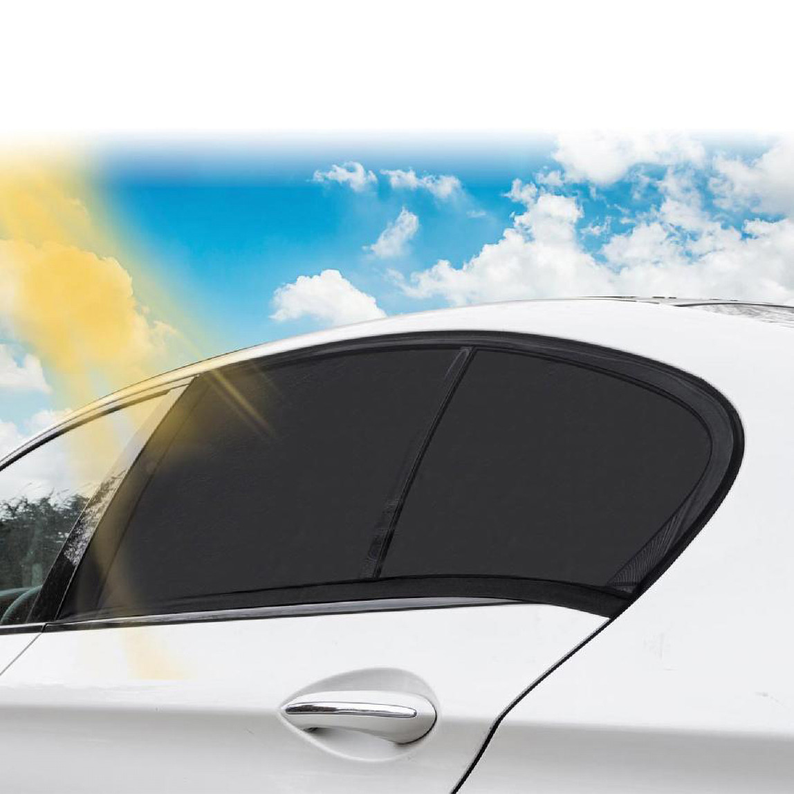    Automix Yan Cam Tül Perde 