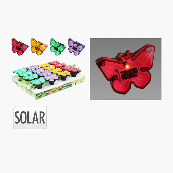 Kelebek Figür Led Solar Aydınlatma