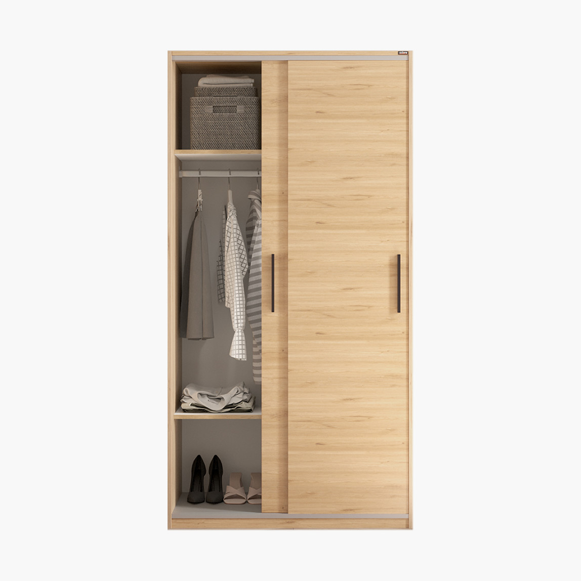    Adore Sürgü Kapılı Gardırop Florida Meşe  