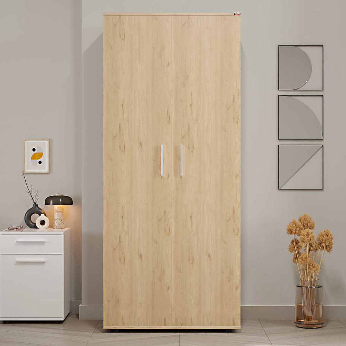    Adore Trendline 2 Kapaklı Gardırop - Florida Meşe 