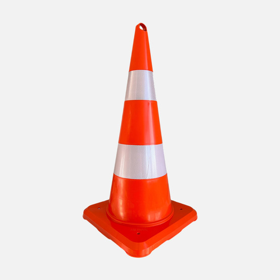 MS1-5051 Kırılmaz Tek Reflektörlü Trafik Konisi 75cm