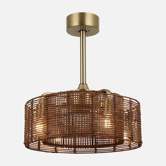 Lucea Baseta 02 Fanlı Hasır Avize