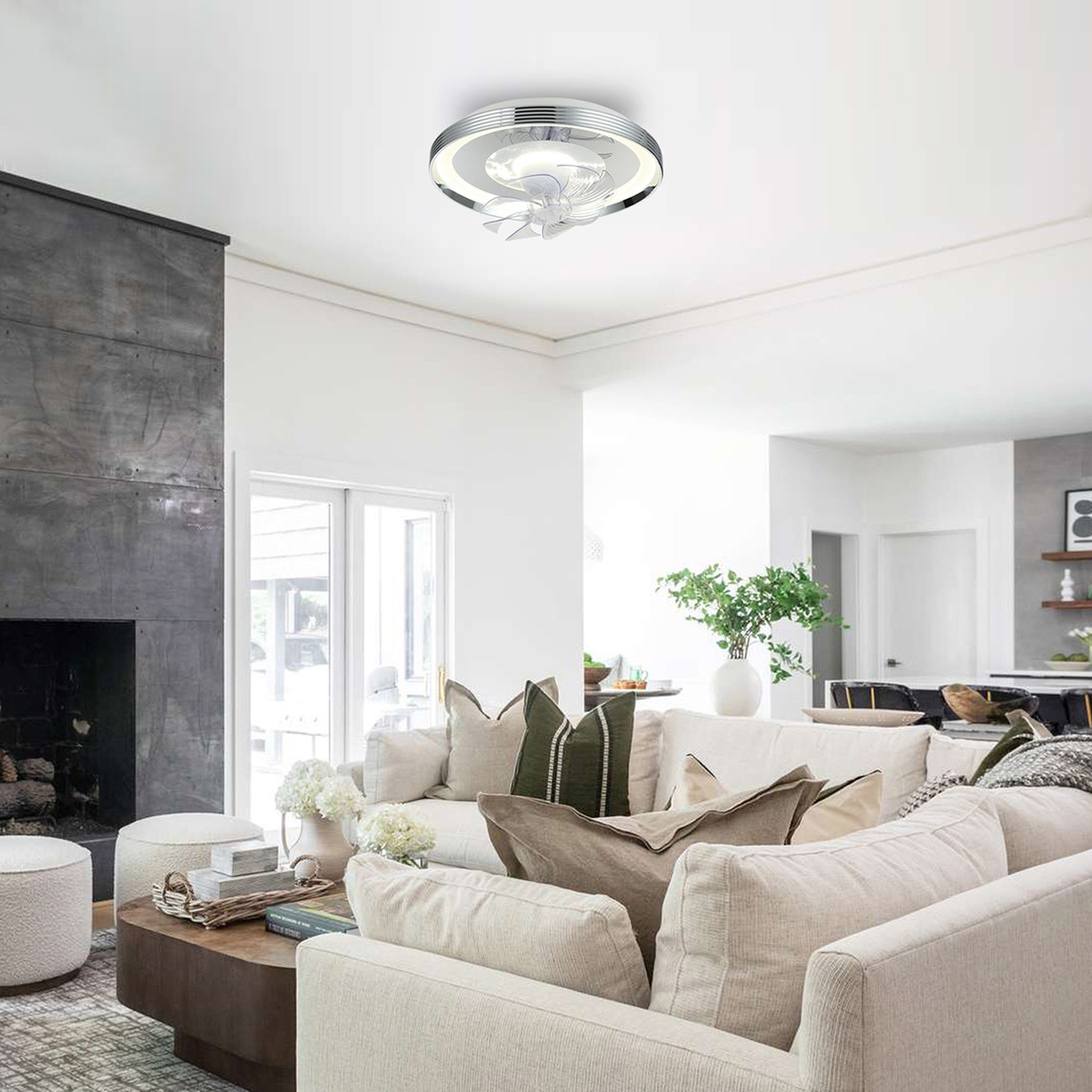    Lucea Borriana 02 Fanlı Led Plafonyer 