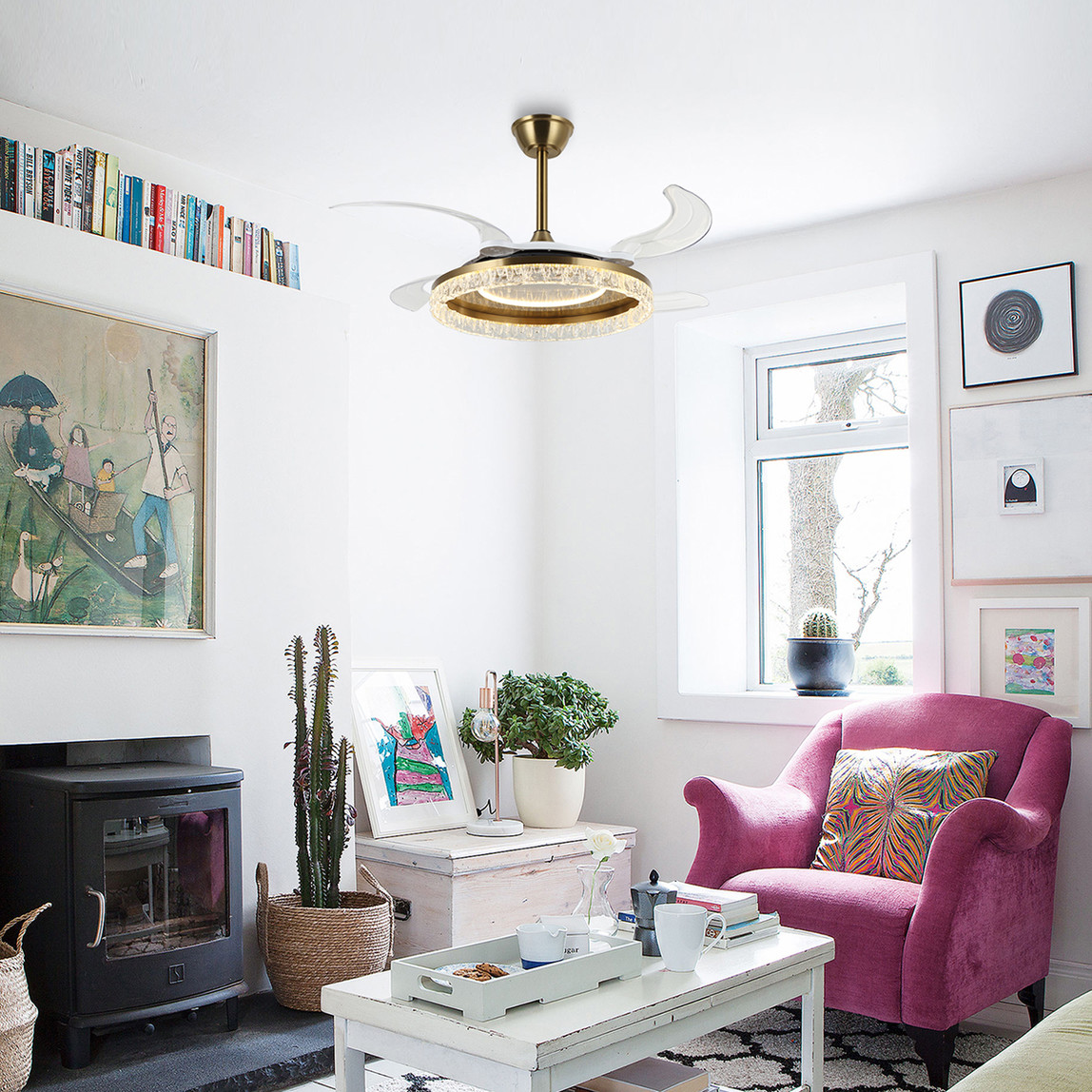    Lucea Panada 04 Fanlı Led Avize 