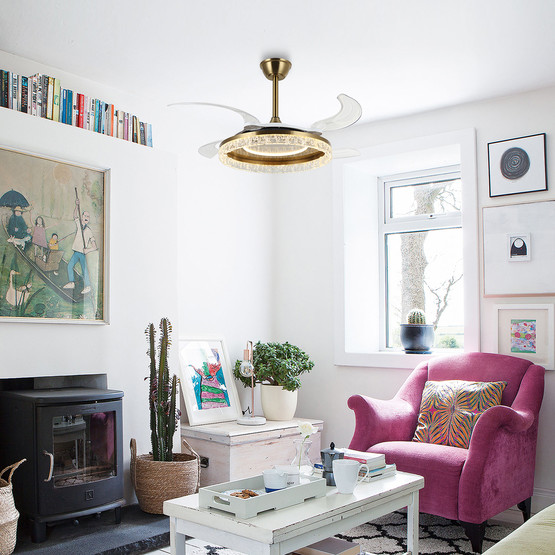 Lucea Panada 04 Fanlı Led Avize