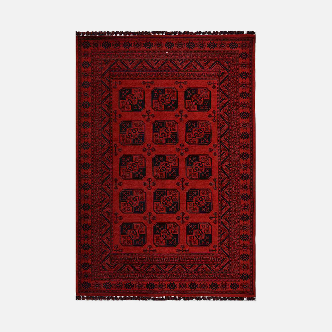    Crea Truva 01 Etnik Desen Dokuma Halı 160x230 cm 