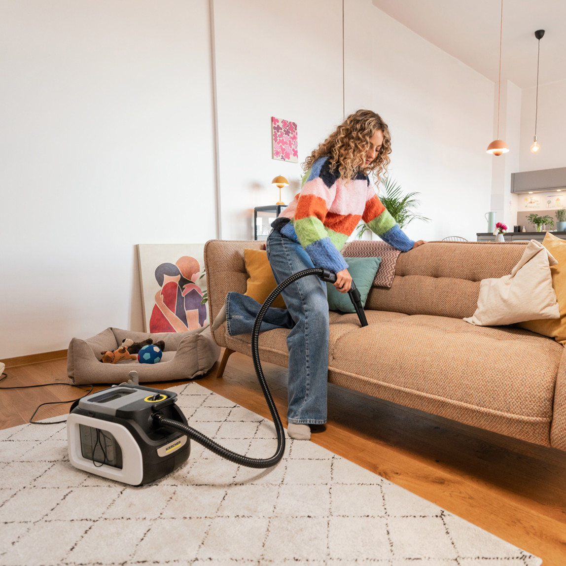    Karcher SE3 Compact Home Eu Koltuk ve Halı Yıkama Makinesi 