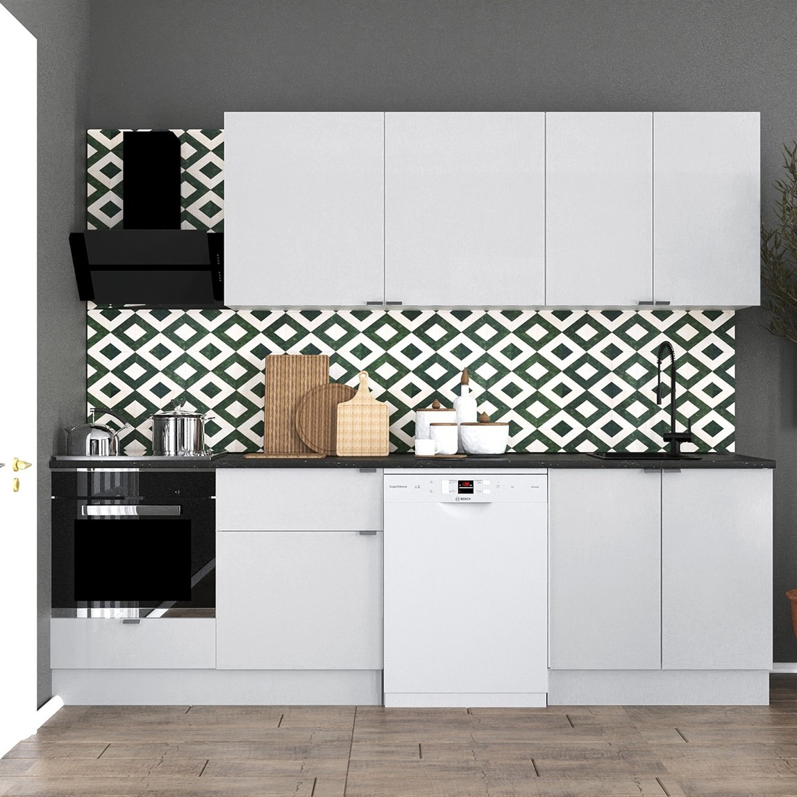    Fly Light MDF Mutfak Dolabı 260cm 