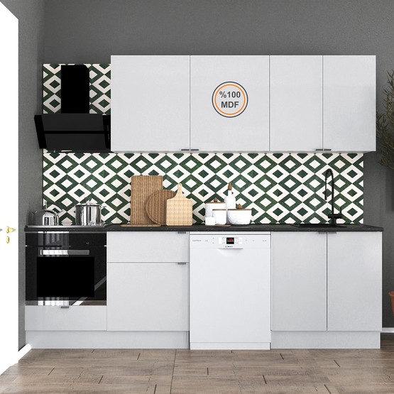 Fly Light MDF Mutfak Dolabı 260cm