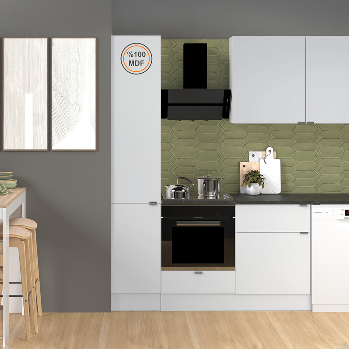    Fly Light MDF Mutfak Boy Dolabı 40cm 