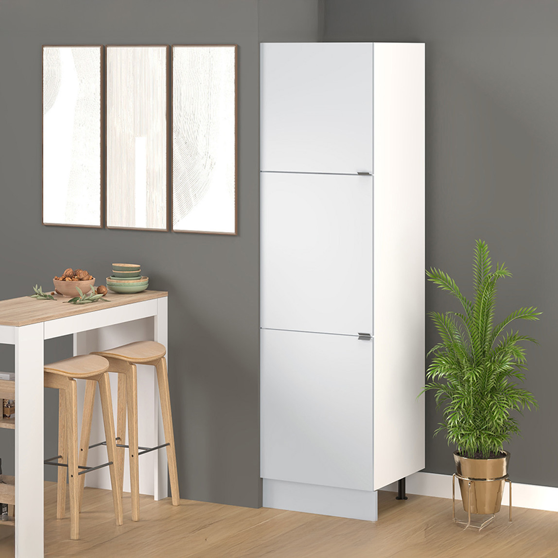    Fly Light MDF Mutfak Boy Dolabı 60cm 