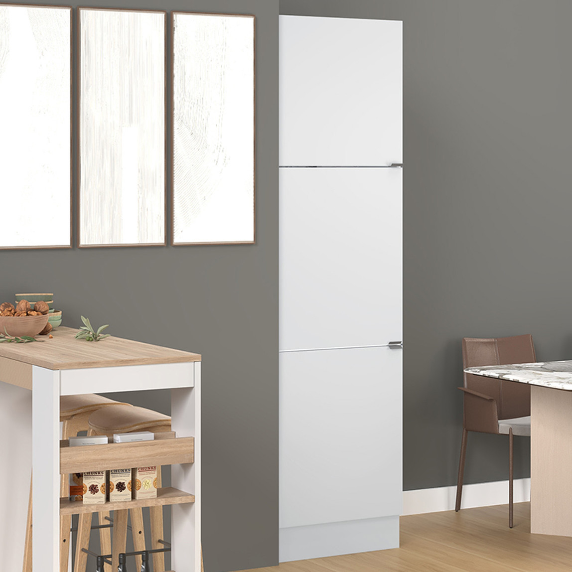    Fly Light MDF Mutfak Boy Dolabı 60cm 