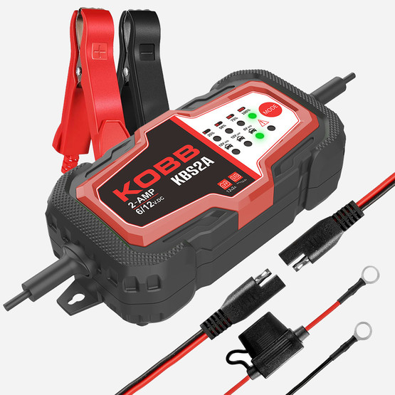 Kobb KBS2A 6V/12V 60Ah Akıllı Akü Şarj ve Akü Bakım Desülfatör