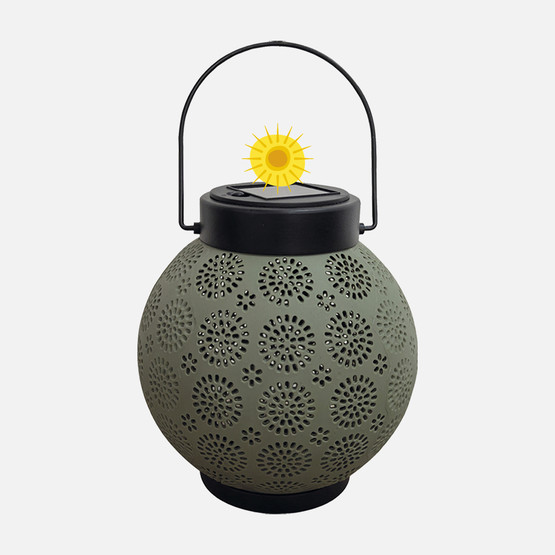 Greentech GT-SL26G Güneş Enerjili 223 Cob Ledli, Hareket Sensörlü 3 Taraflı Aydınlatma