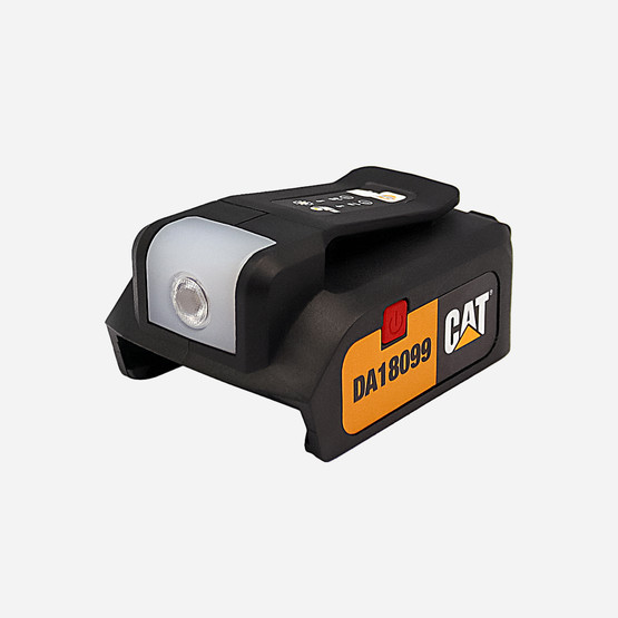 CAT DA18099 18Volt 2A Çift Çıkışlı USB Port + LED Fener (Akü Dahil Değildir)