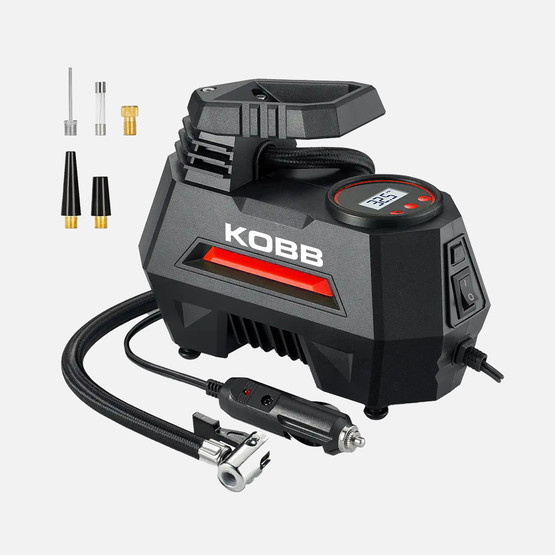 KOBB KB180 12Volt 150 PSI Ayarlanabilir Dijital Basınç Göstergeli Lastik Şişirme Pompası