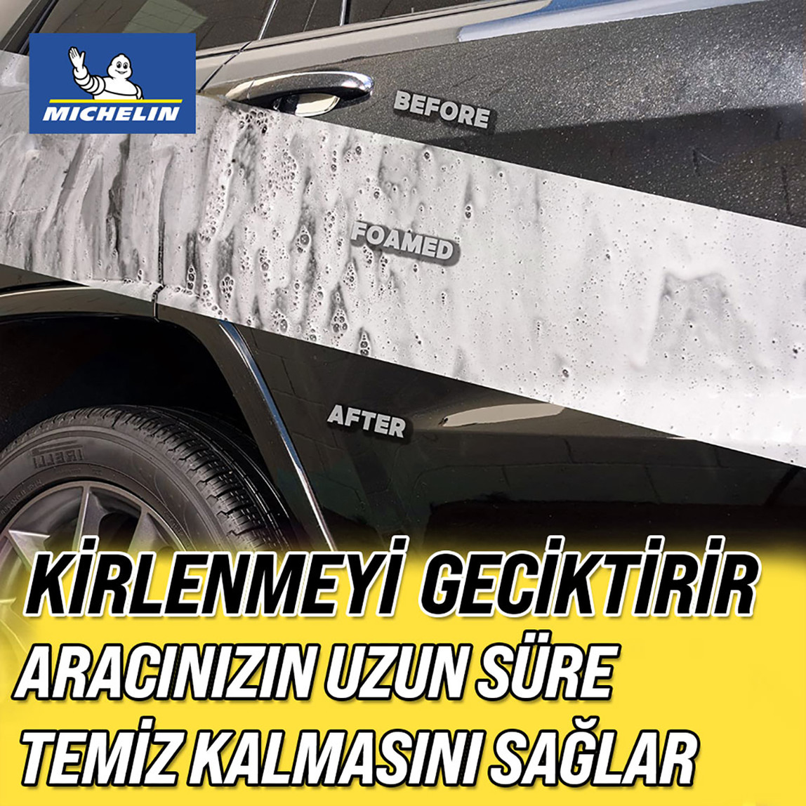    Michelin MC33559 1Litre PRO Serisi Süper Konsantre Oto Şampuanı/83 Yıkama 