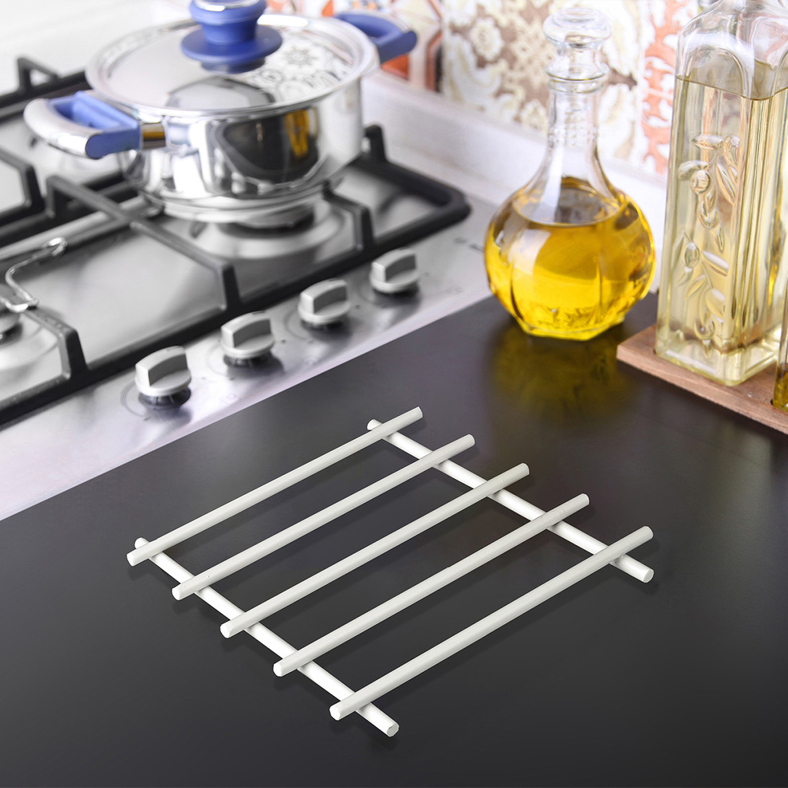    Okyanus Home Kare Nihale Beyaz 