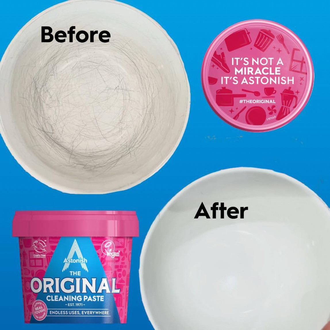    Astonish Çok Amaçlı Ovma Kremi Pasta 