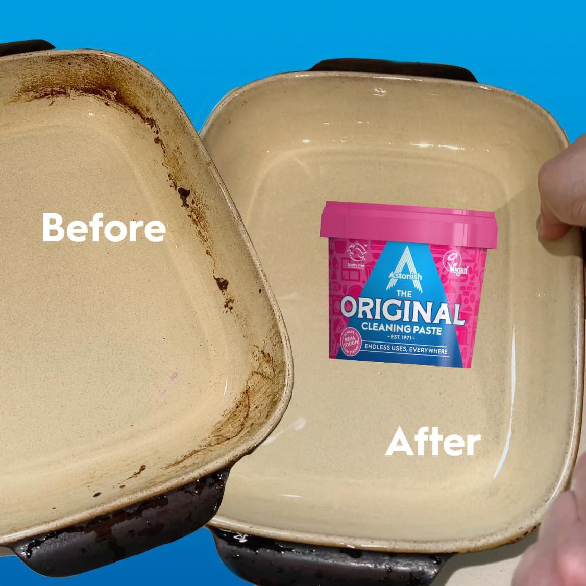    Astonish Çok Amaçlı Ovma Kremi Pasta 