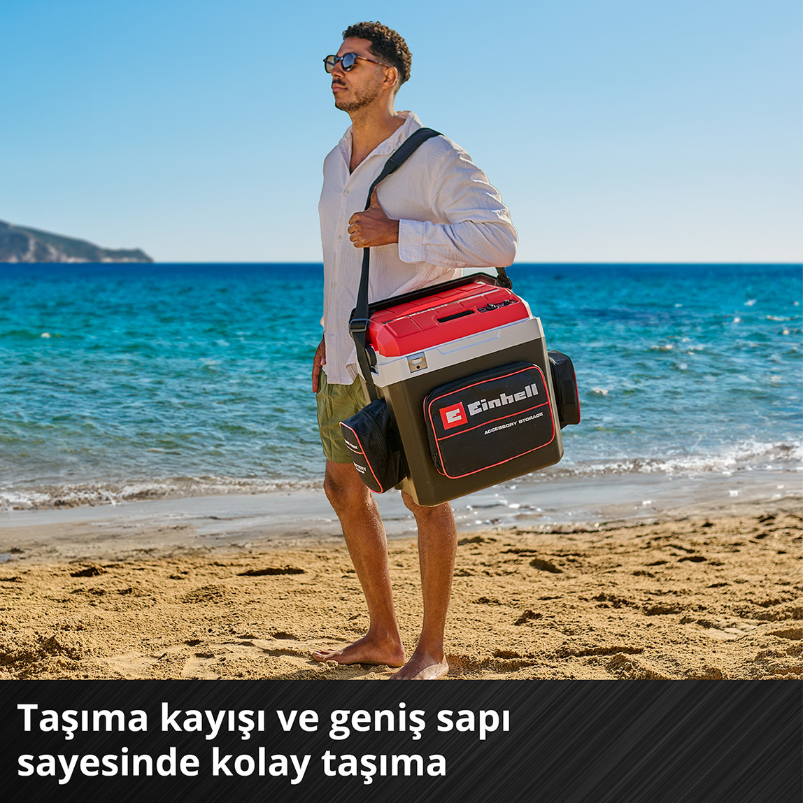    Einhell Akülü Oto Buzluk TE-COL 18/20 LI SOLO 