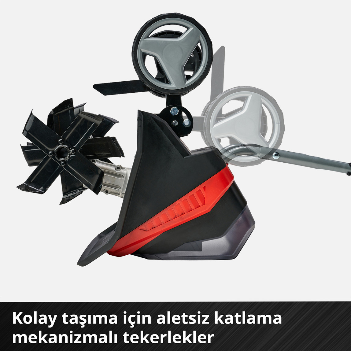    Einhell GE-CR 30 Li - Solo Akülü Çapalama Makinesi (Akü ve şarj cihazı dahil değildir) 