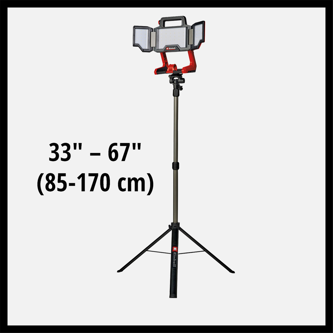    Einhell Akülü Projektör TP-CL 18/30000LI-Solo (Tripotlu) 