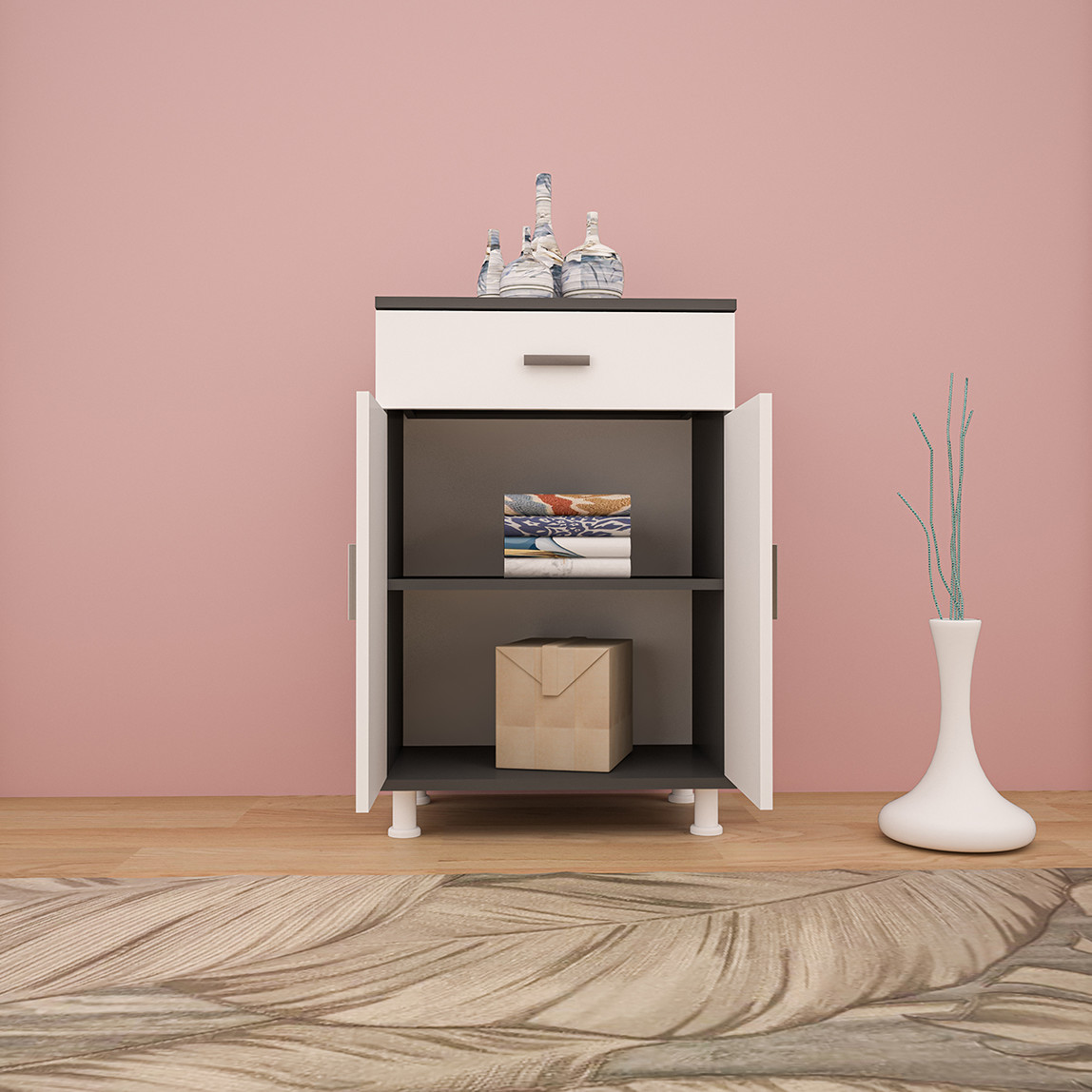    Movemo AB101 Çok Amaçlı Dolap Antrasit 