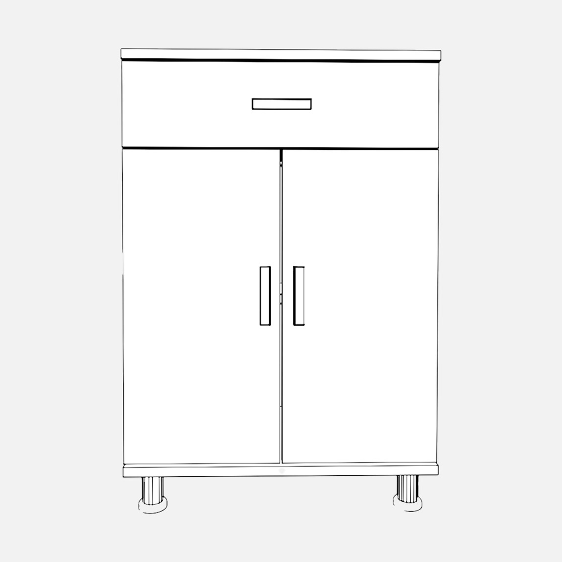    Movemo CM101 Çam Mola Çok Amaçlı Dolap 