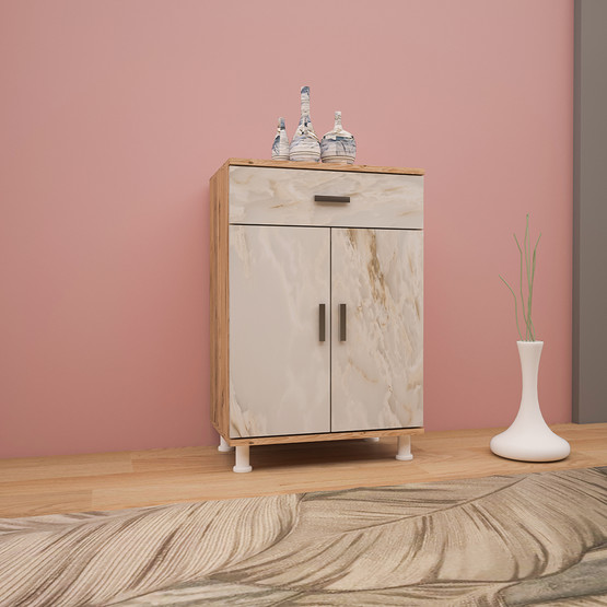 Movemo CM101 Çam Mola Çok Amaçlı Dolap