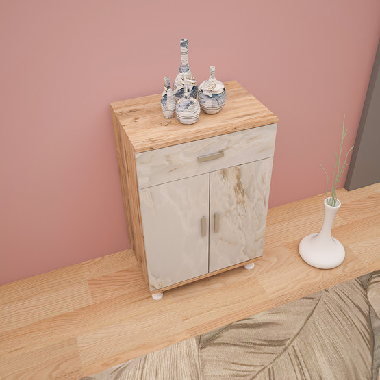 Movemo CM101 Çam Mola Çok Amaçlı Dolap