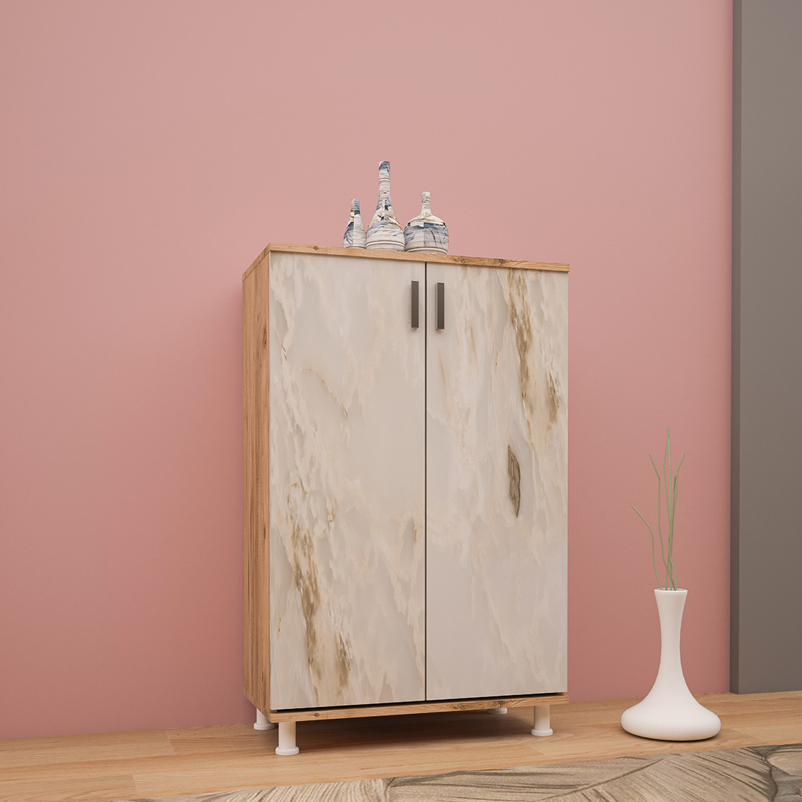    Movemo CM142 Çam Mola Çok Amaçlı Dolap 