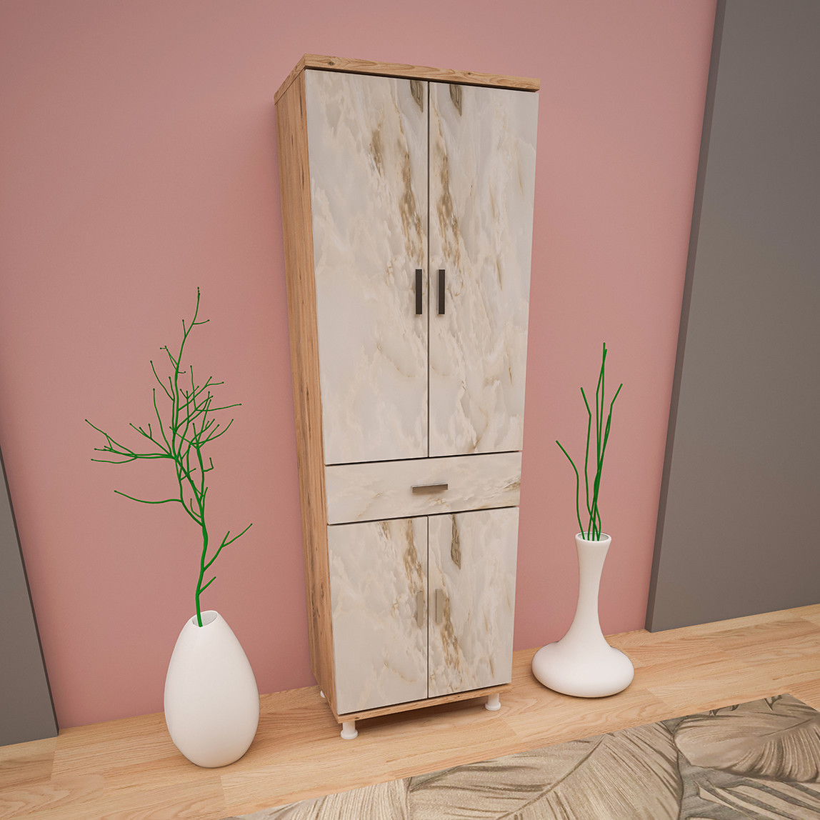    Movemo CM119 Çam Mola Çok Amaçlı Dolap 