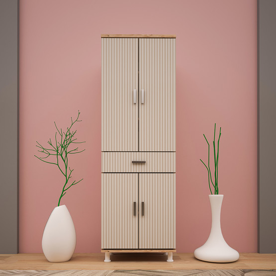 Movemo CD119 Çam Dor Çok Amaçlı Dolap